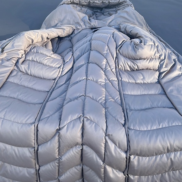 Patagonia goose down long jacket Size extra small inside large pocket outside - Picture 7 of 10